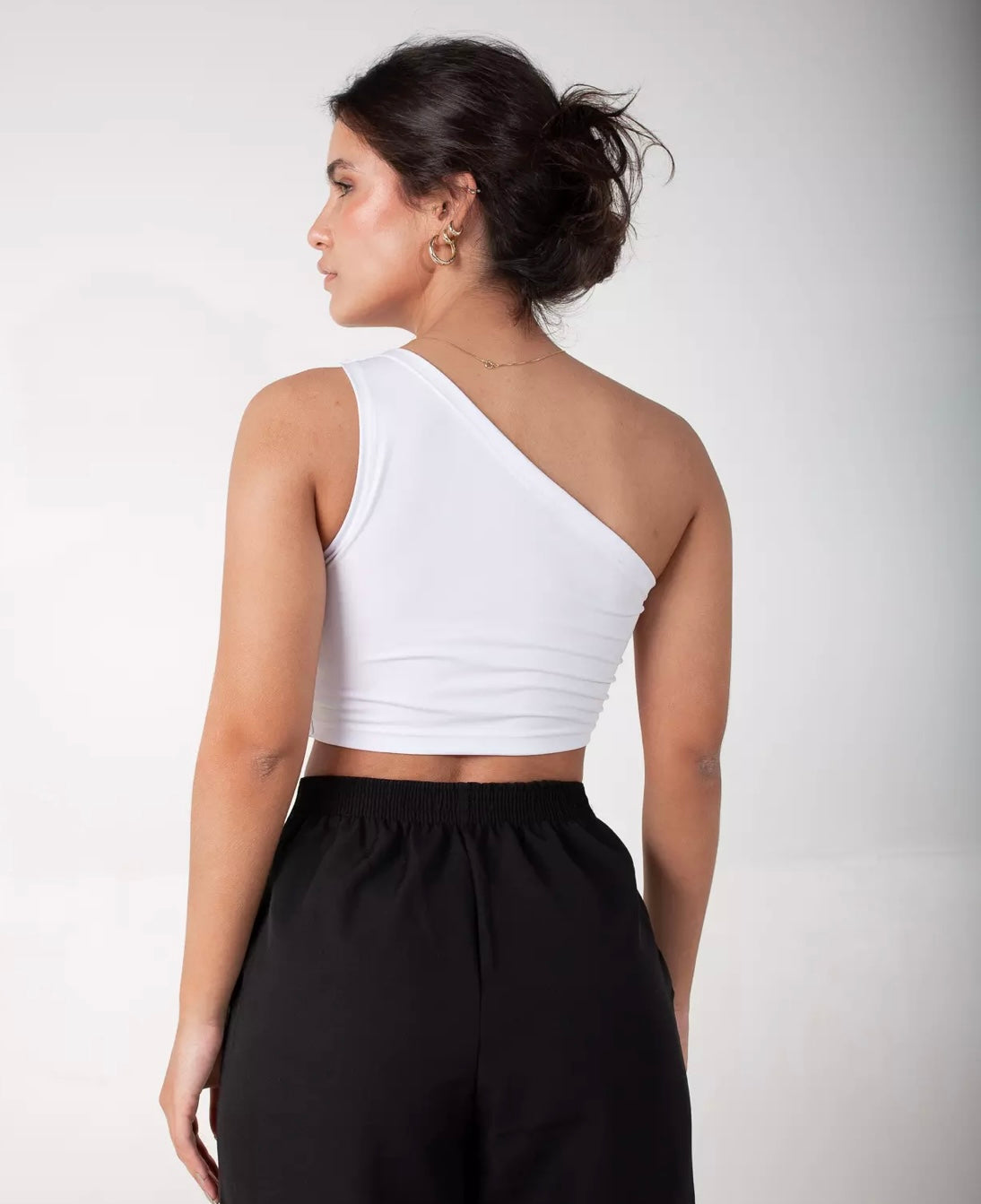 White Crop Top