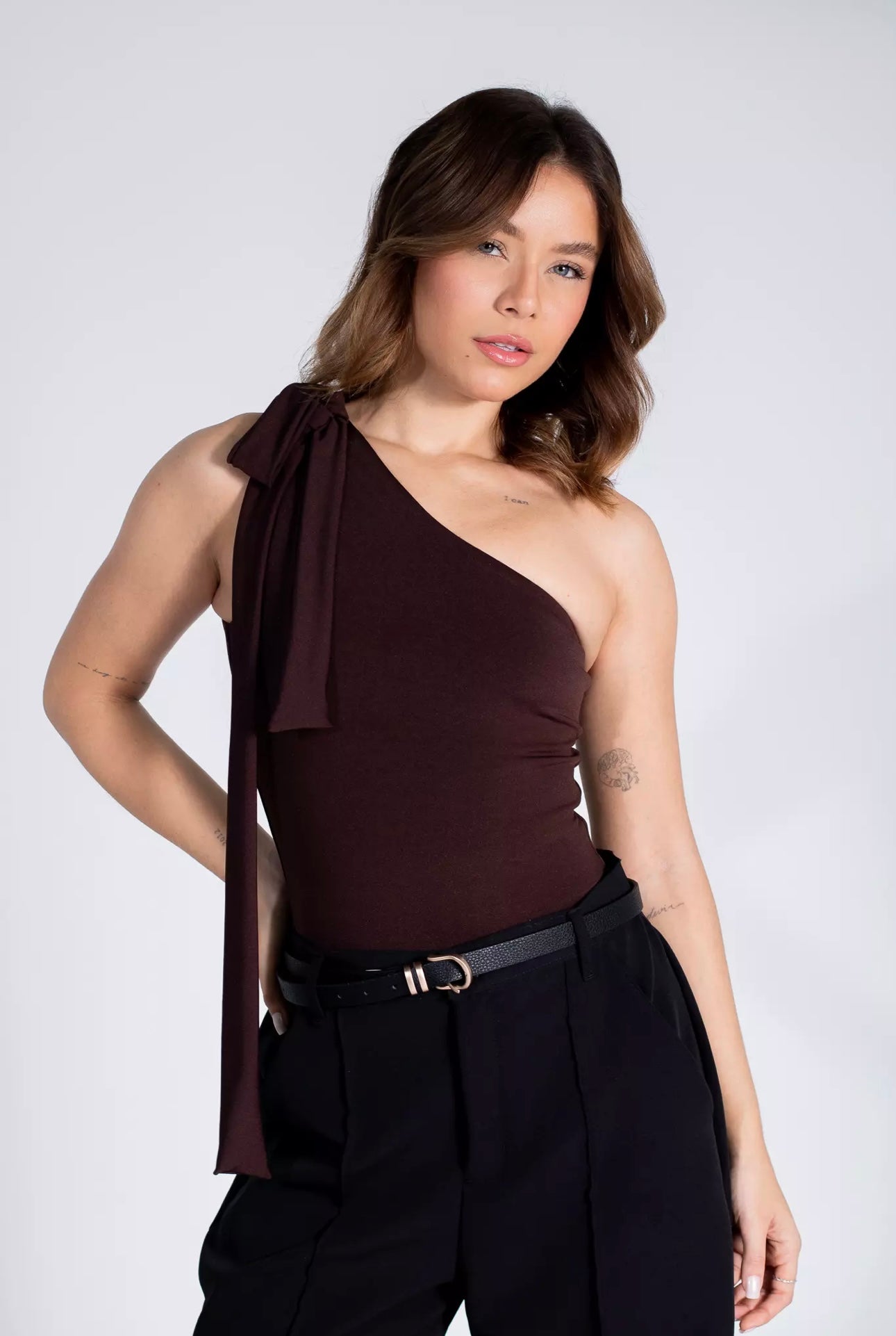 The Signature One-Shoulder Bodysuit