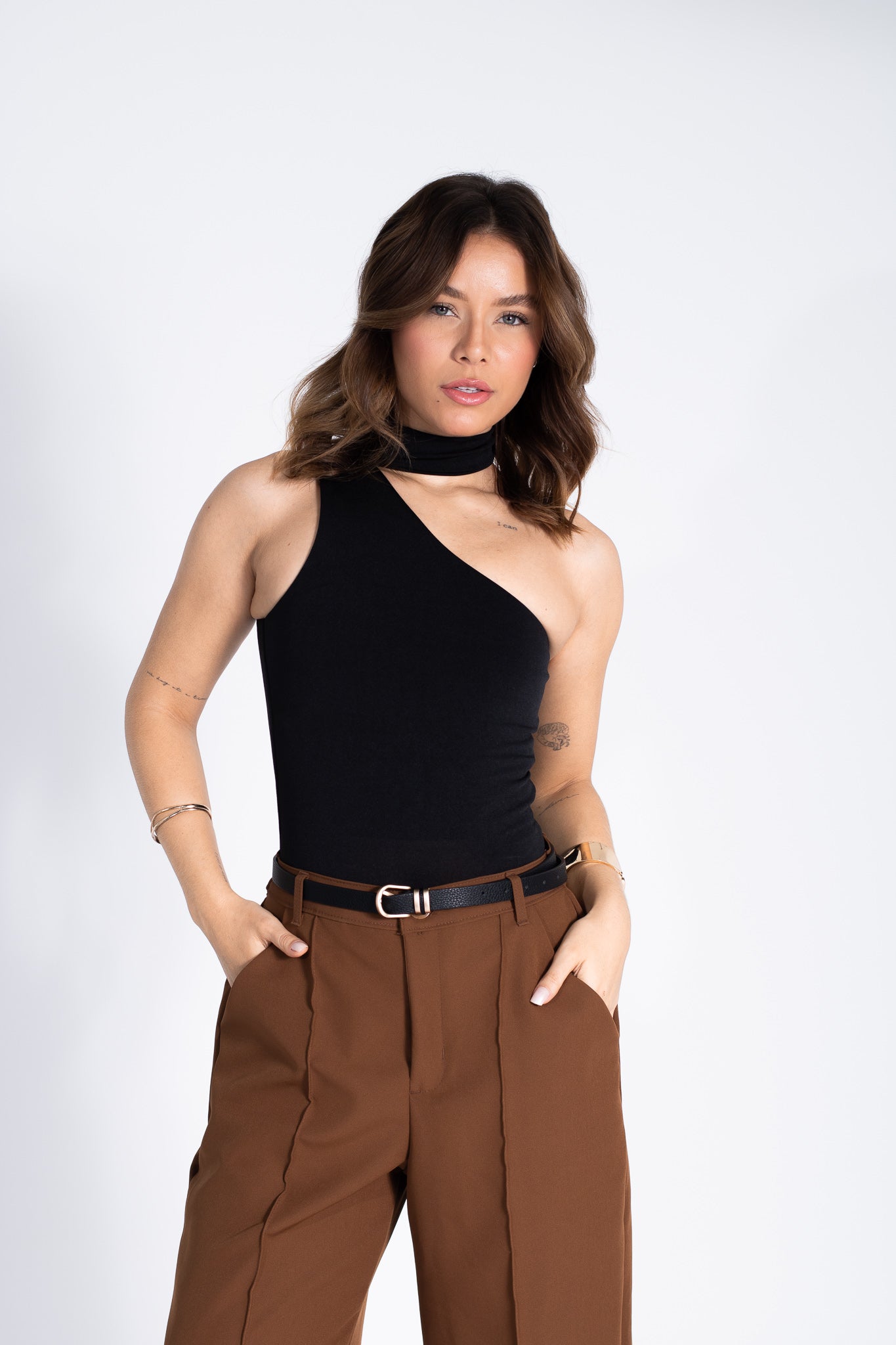 The Signature One-Shoulder Bodysuit