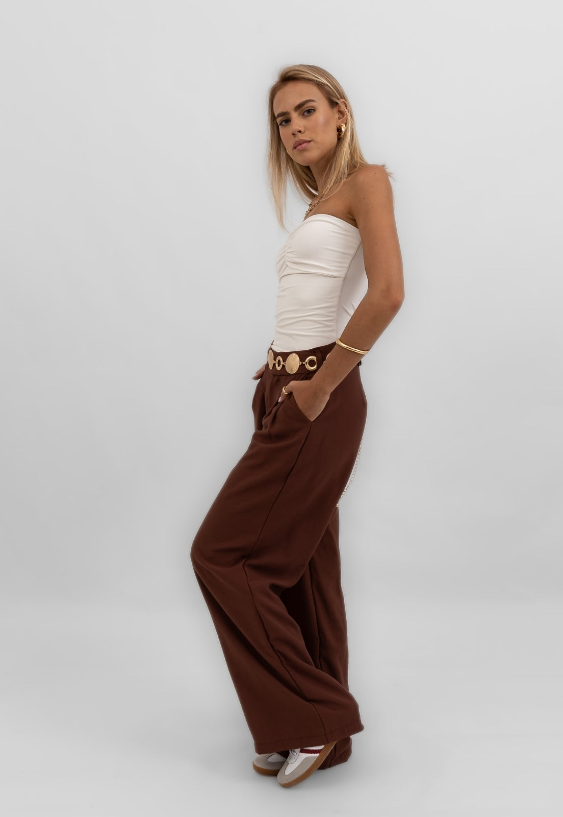 The Soft Muse Ruched Top