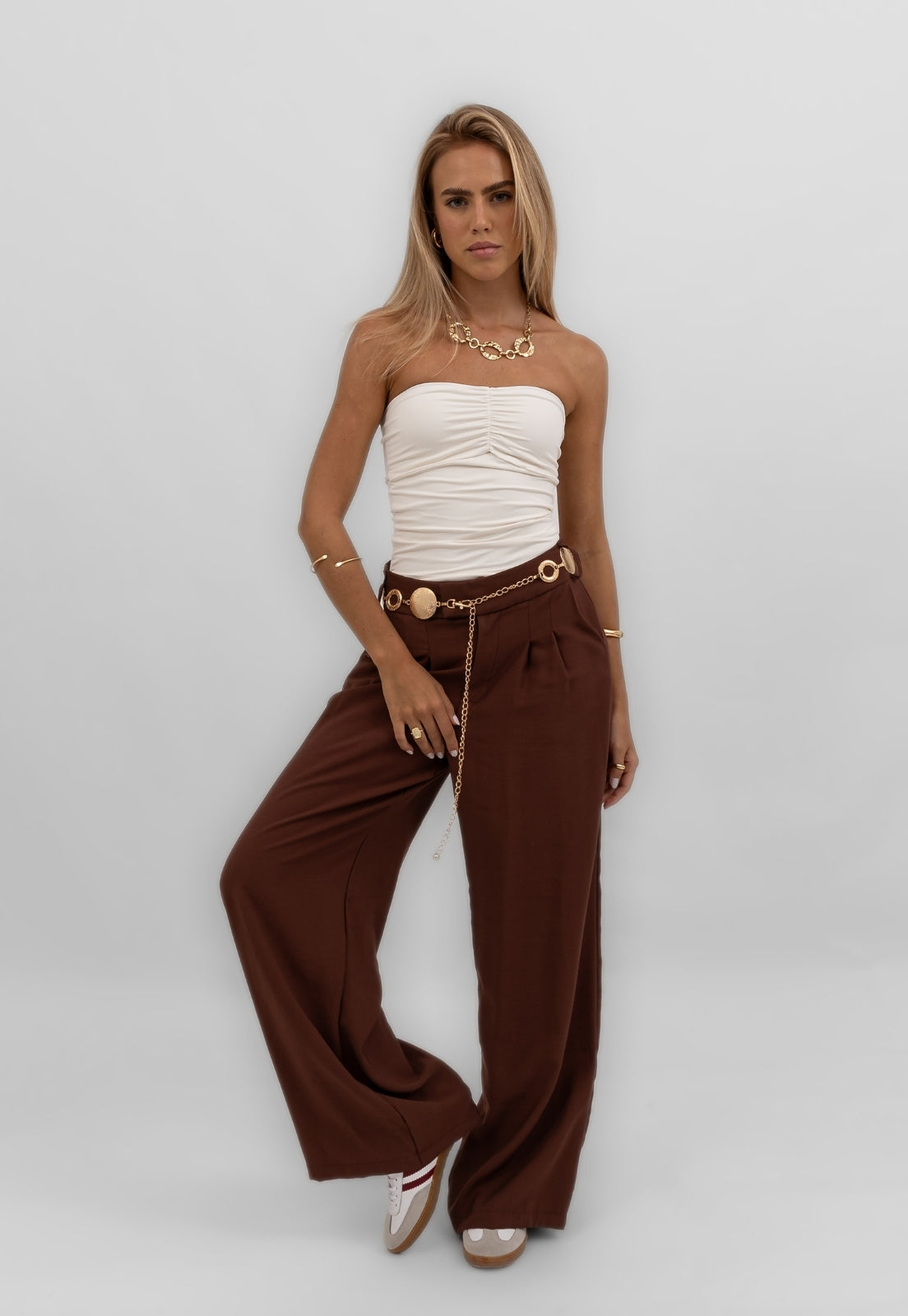 The Soft Muse Ruched Top