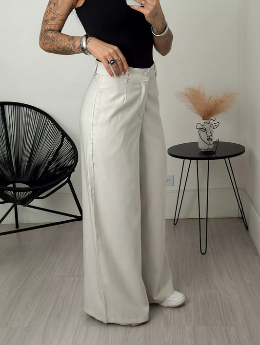 The Tailored Wide Leg Trouser