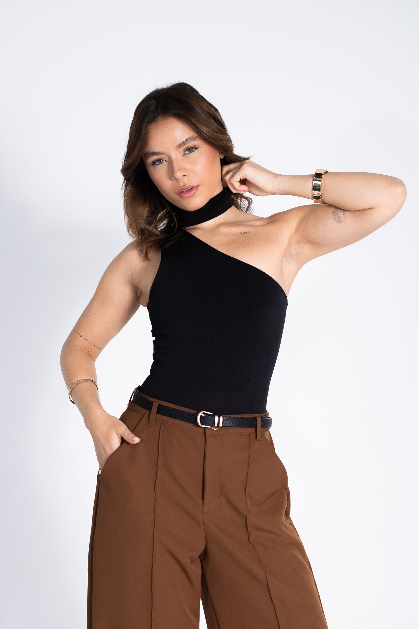 The Signature One-Shoulder Bodysuit