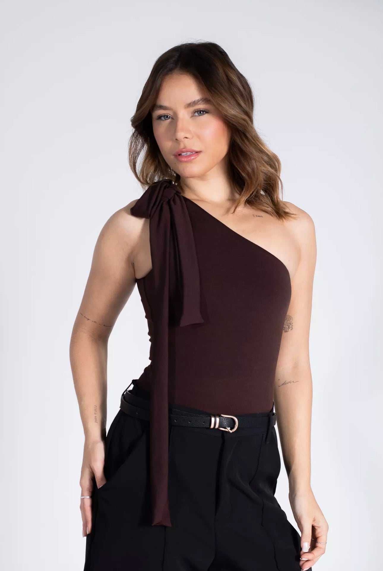 The Signature One-Shoulder Bodysuit