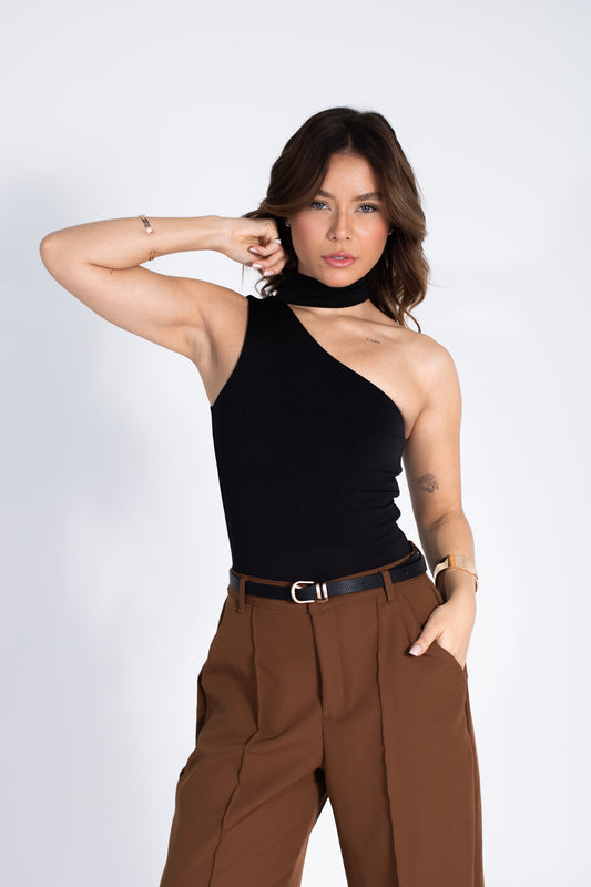 The Signature One-Shoulder Bodysuit