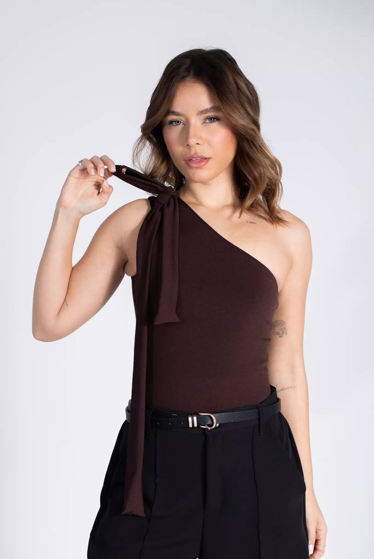 The Signature One-Shoulder Bodysuit