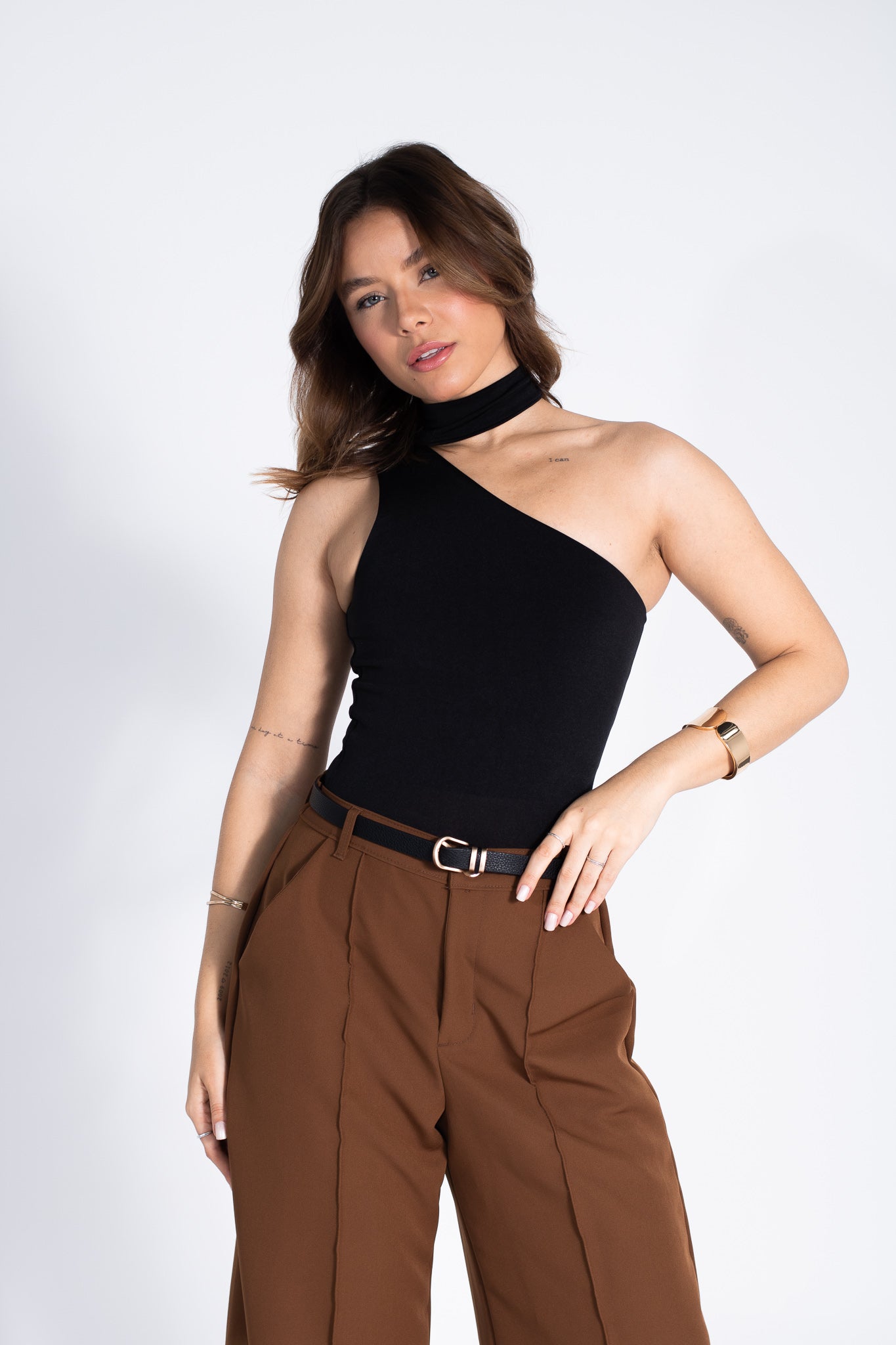 The Signature One-Shoulder Bodysuit