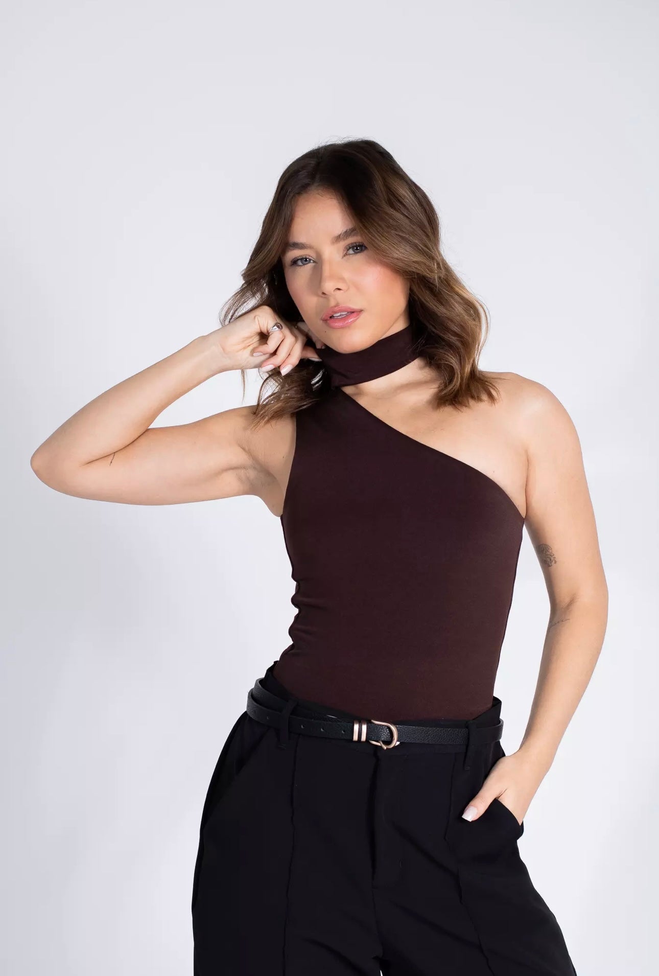 The Signature One-Shoulder Bodysuit