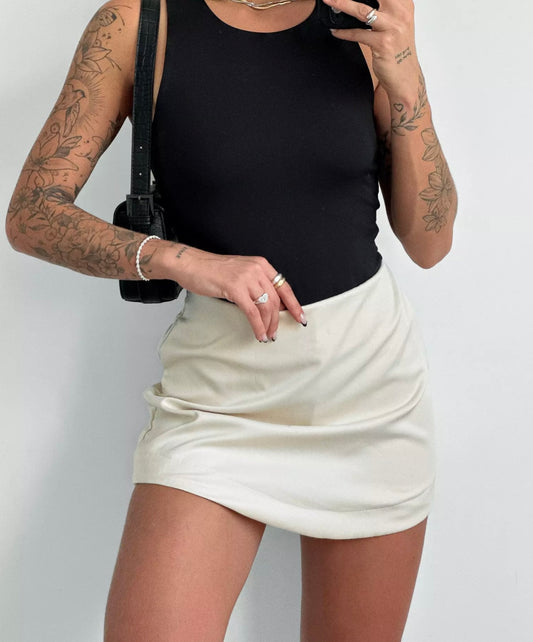 Beige Skort