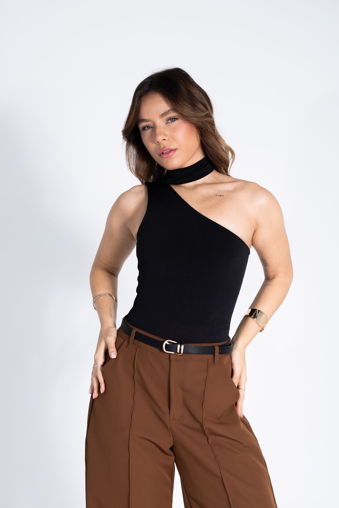 The Signature One-Shoulder Bodysuit